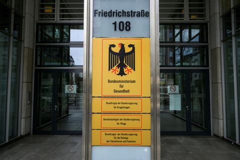Bundesgesundheitsministerium in Berlin