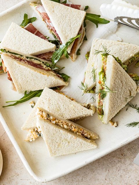 Dreieckige Sandwiches: Tramezzino