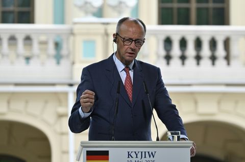 Bundeskanzler Friedrich Merz Mitte Mai in Kiew