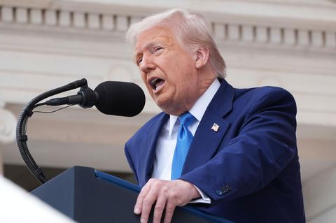 US-Präsident Donald Trump positionierte sich im Gaza-Krieg auf der Seite Israels. Das spielte dem Islamischen Staat in die Hände
