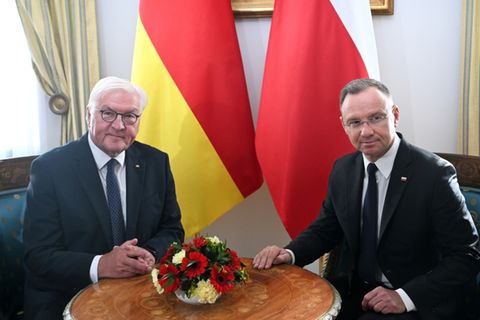Steinmeier und Duda im August 2024