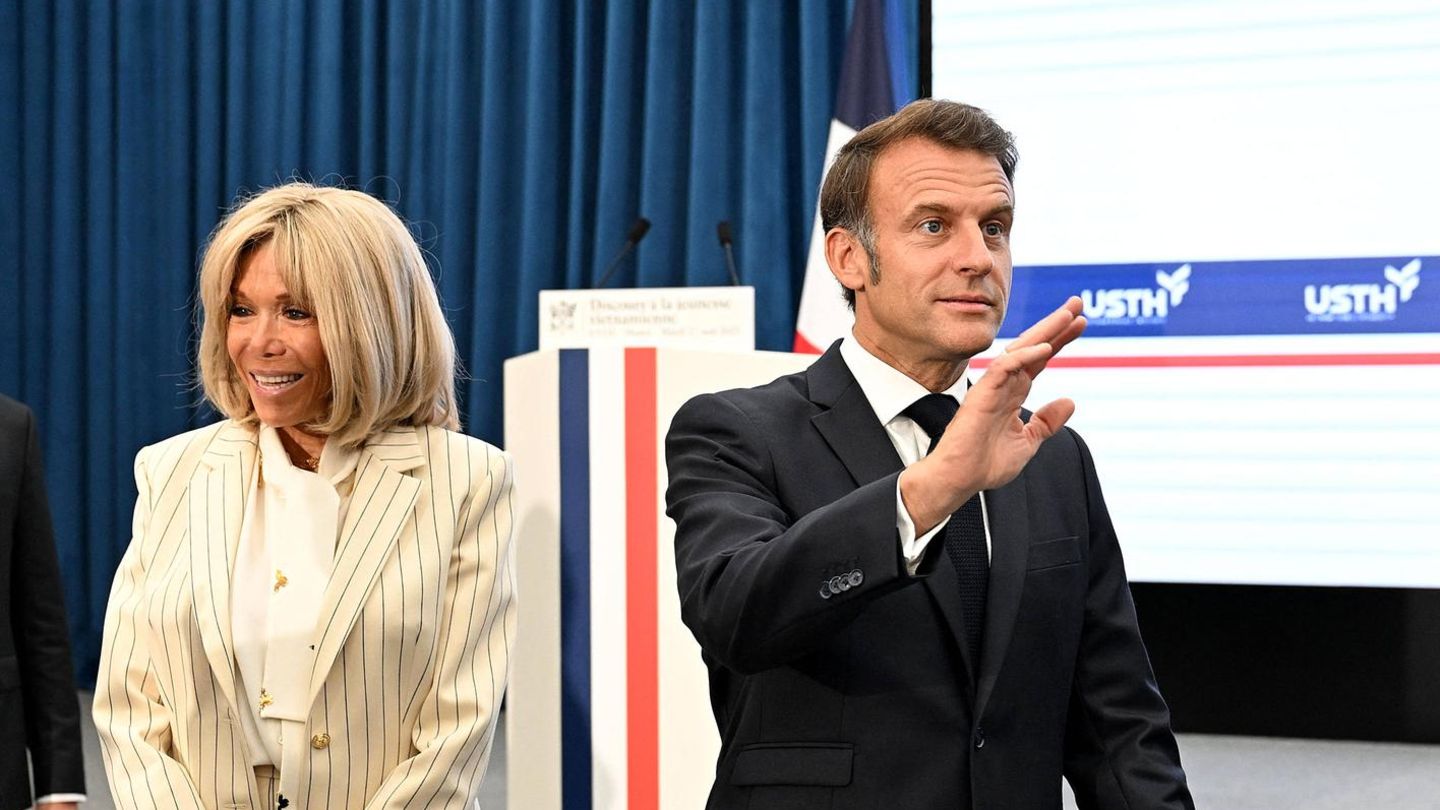 Did Brigitte Macron hit her husband? Now a companion speaks