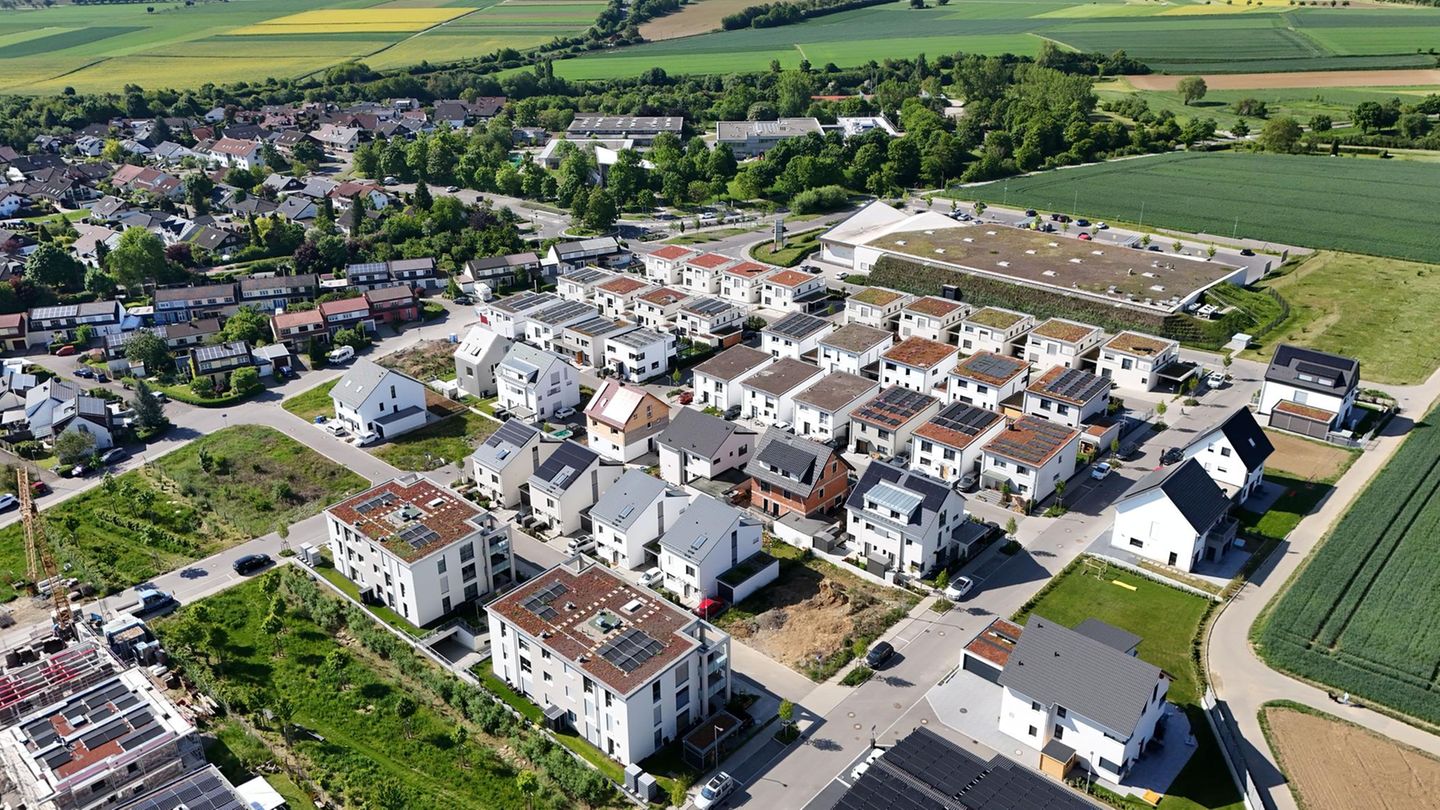 Wohngebiet im Kreis Böblingen