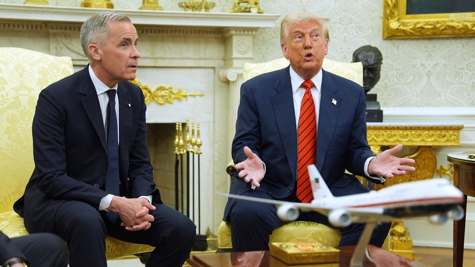 Premier Carney bei Donald Trump Premier Carney bei Donald Trump
