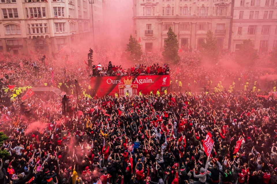 Liverpool in the Siegestaumel: An entire city celebrates the Premier League winner FC Liverpool