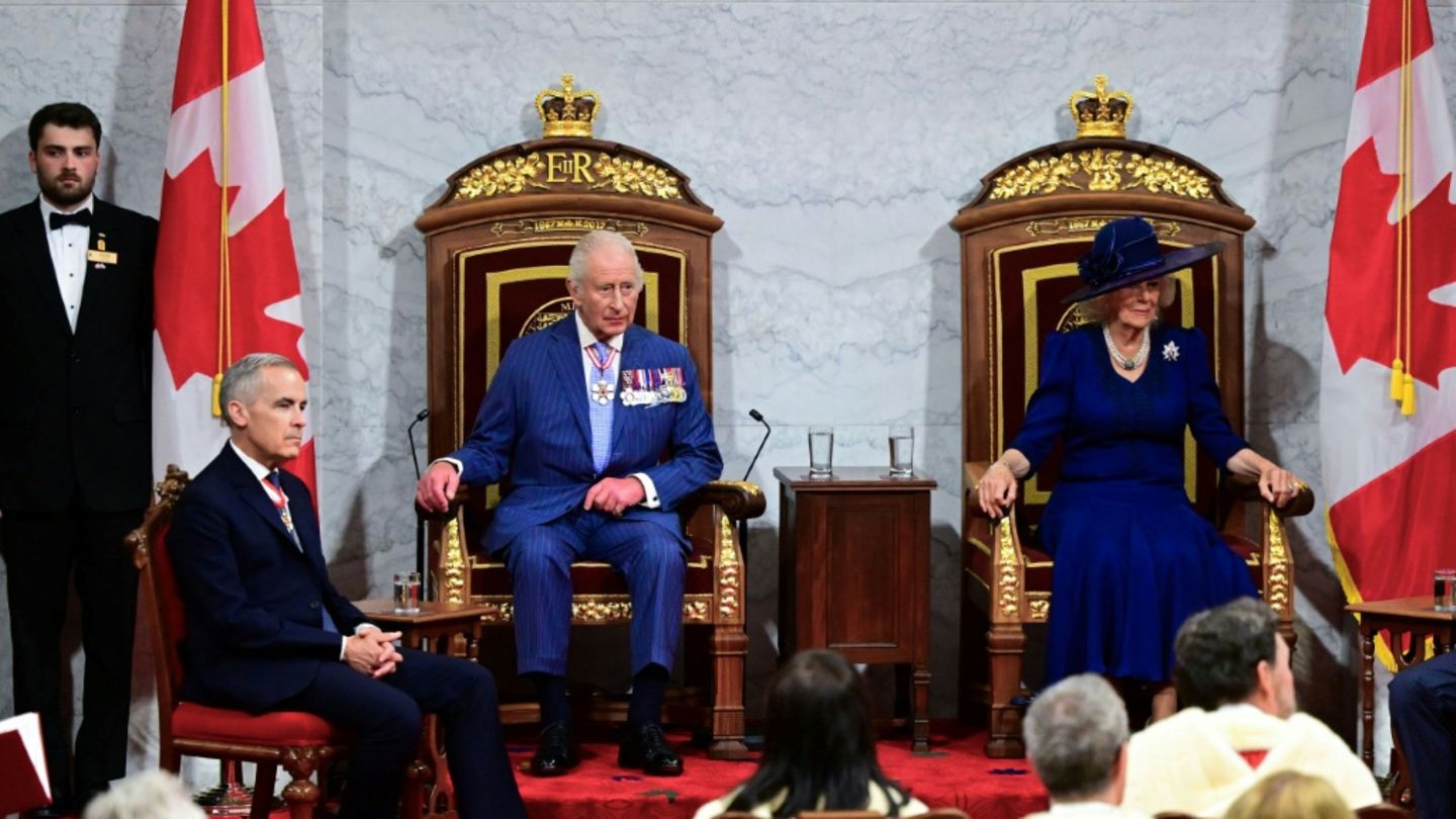 König Charles III. und Königin Camilla in Kanada