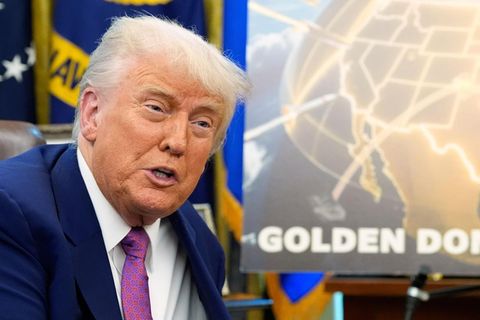 Donald Trump möchte für die USA einen Schutzschild nach dem Vorbild des israelischen "Iron Dome"