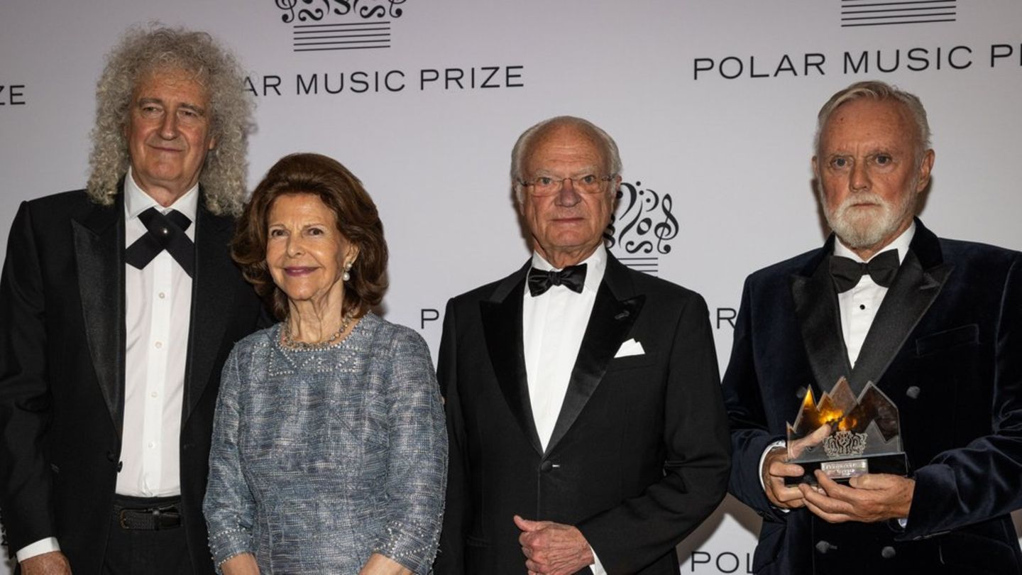 Roger Taylor and Brian May: Special award in Sweden