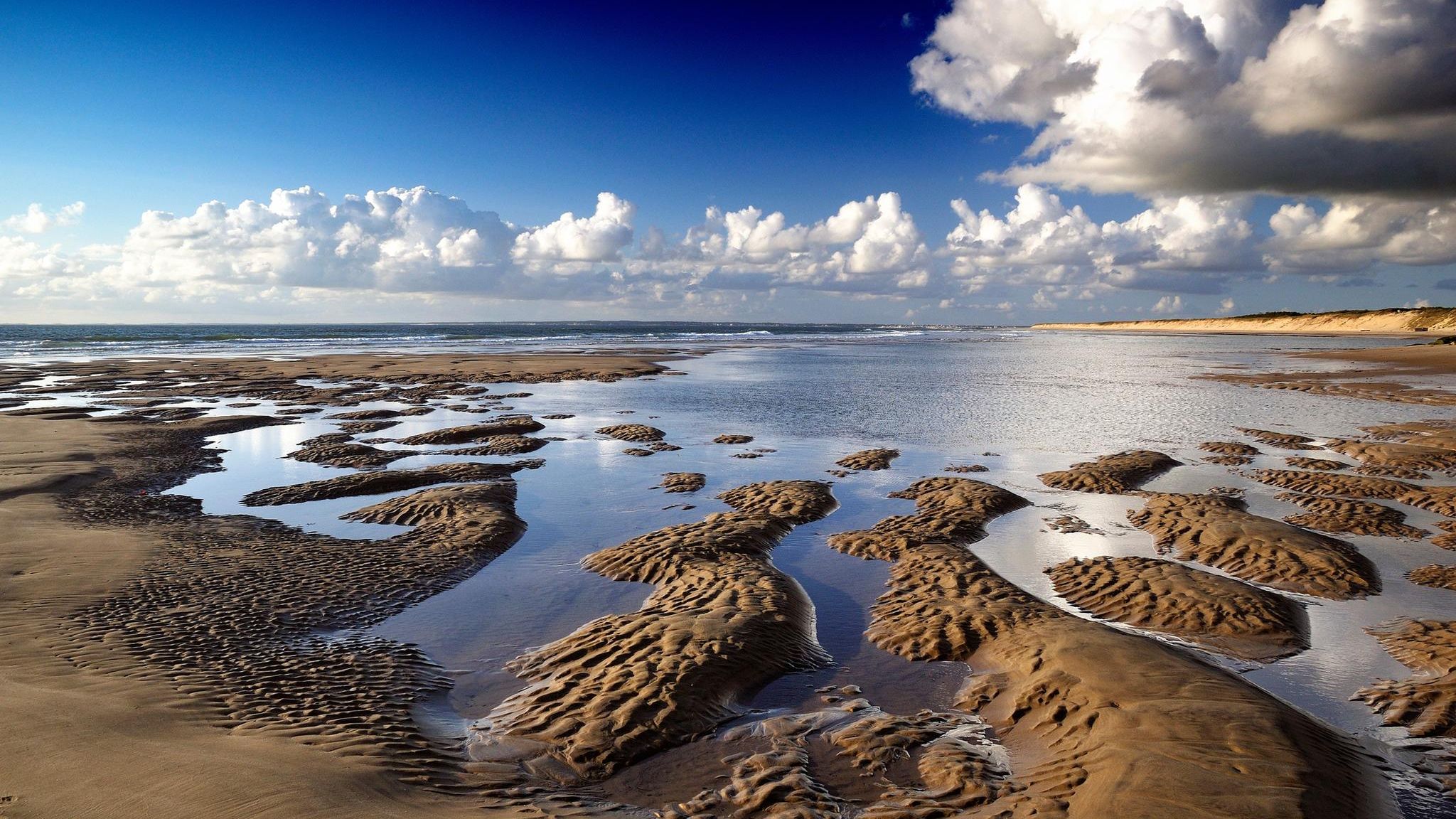 Ein Wattenmeer Strand Ein Wattenmeer Strand