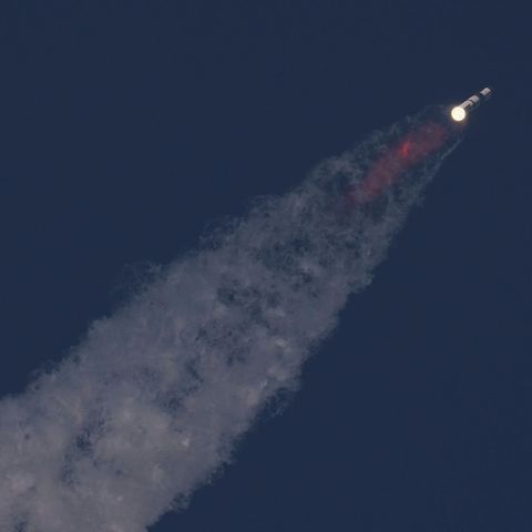 SpaceX Starship beim Start