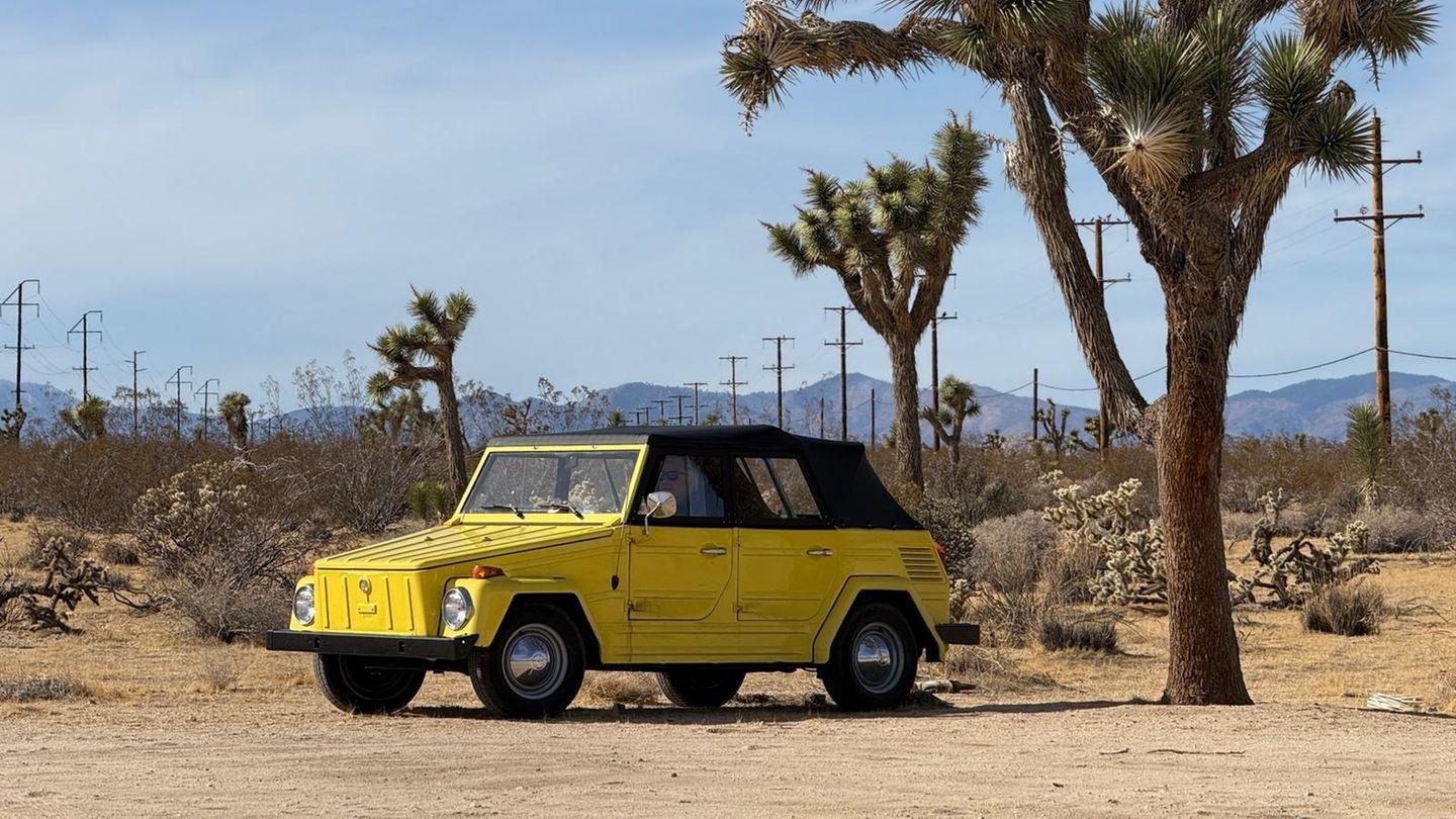 “Kübelwagen” VW 181 – USA Coast to Coast in just four only days