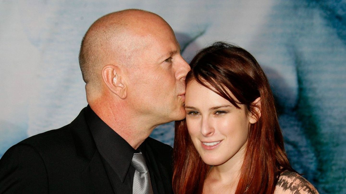 Bruce Willis: He is so touching with granddaughter Louetta