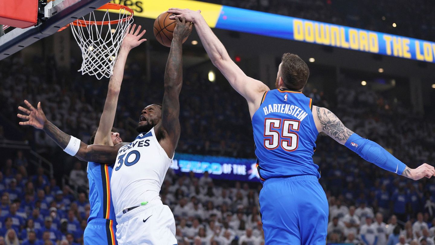 Basketball: Hartenstein plays with Oklahoma City Thunder in NBA final