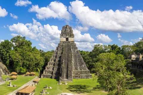Unesco-Weltkulturerbe Tikal in Guatemala, eines der bedeutendsten kulturellen Zentren der Maya-Zivilisation