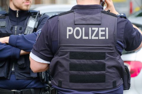 Polizei im Einsatz