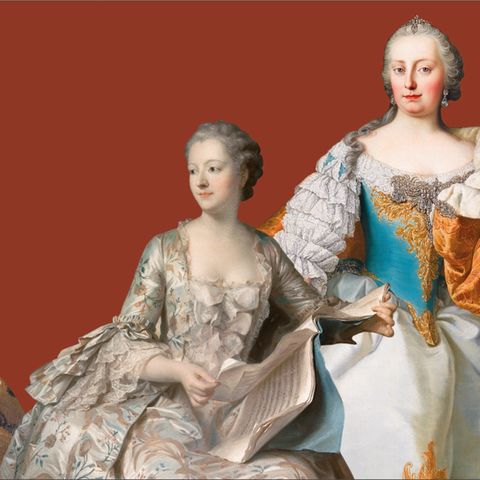 Die russische Zarin, die offizielle Mätresse des französischen Königs und die Herrscherin des Habsburgerreiches