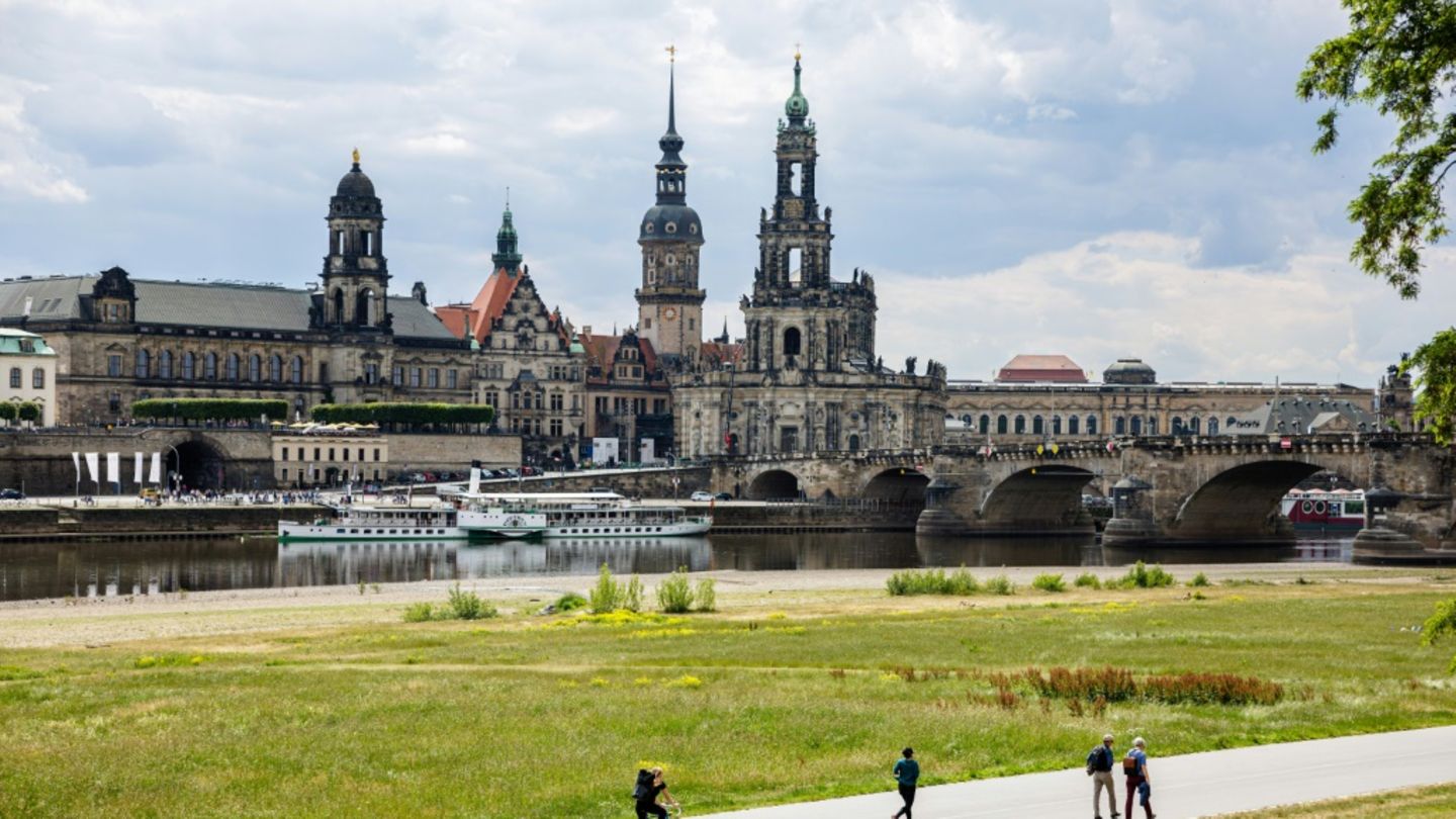 Volksverhetzung am Vatertag: Elbwiesen in Dresden