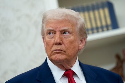 Donald Trump im Oval Office