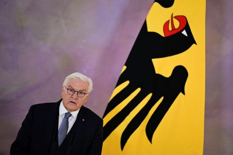 Steinmeier in Schloss Bellevue