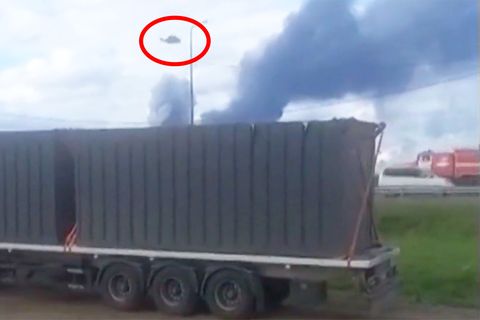 Handyvideos zeigen Teile der ukrainischen "Aktion Spinnennetz"