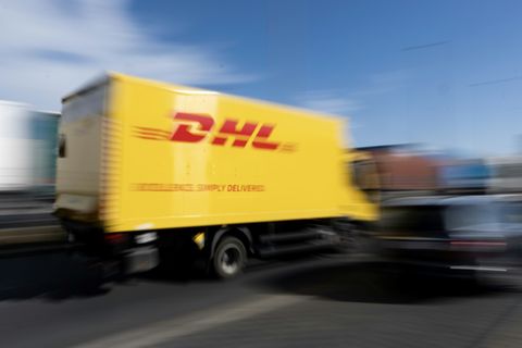 DHL-Transporter