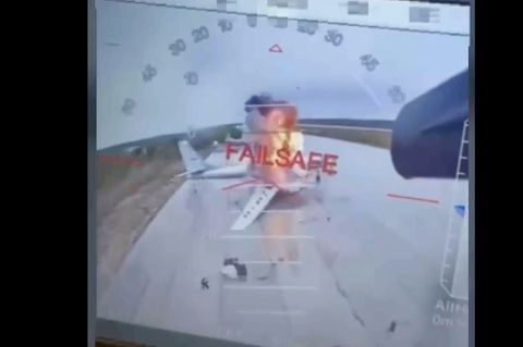 Ukrainischer Drohnenangriff auf russische Militärflugplätze