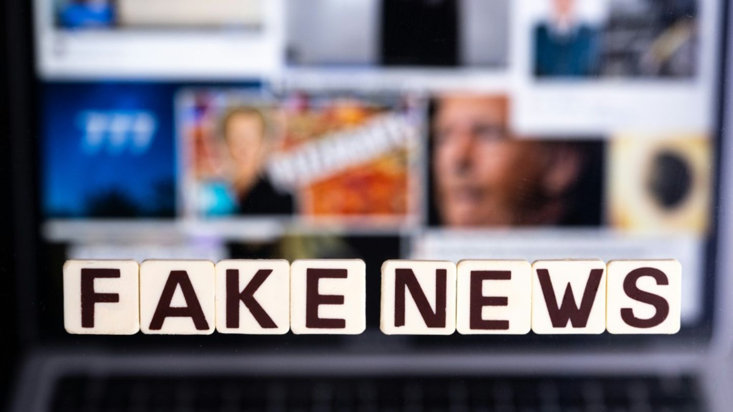 Schriftzug "Fake News"