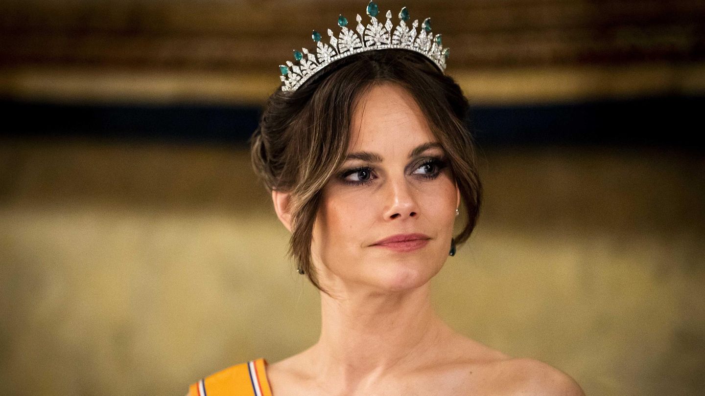 Prinzessin Sofia von Schweden bei dem Staatsbankett im Jahr 2022. Sie wird am diesjährigen Nationalfeiertag nicht öffentlich auftreten.