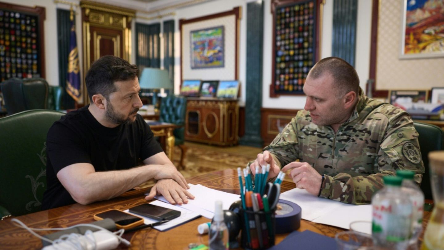 Der ukrainische Präsident Wolodymyr Selenskyj