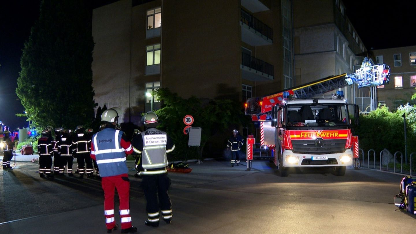 Brand in Hamburger Marienkrankenhaus