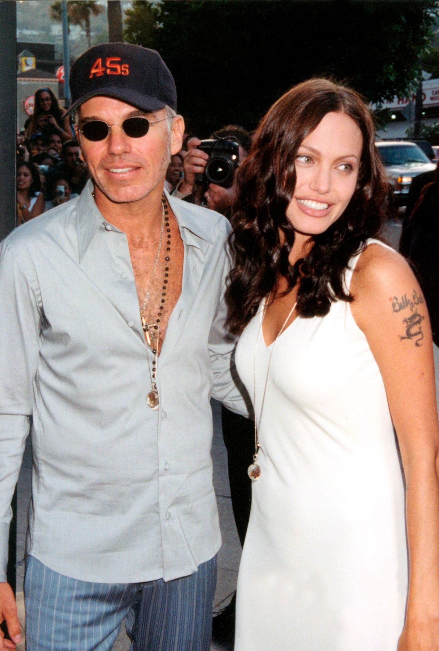 Billy Bob Thornton und Angelina Jolie