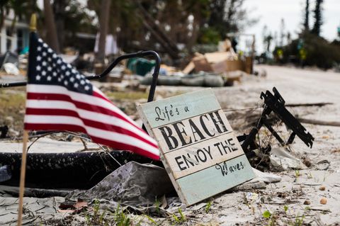 Zerstörung in den USA nach Hurrikan "Milton"