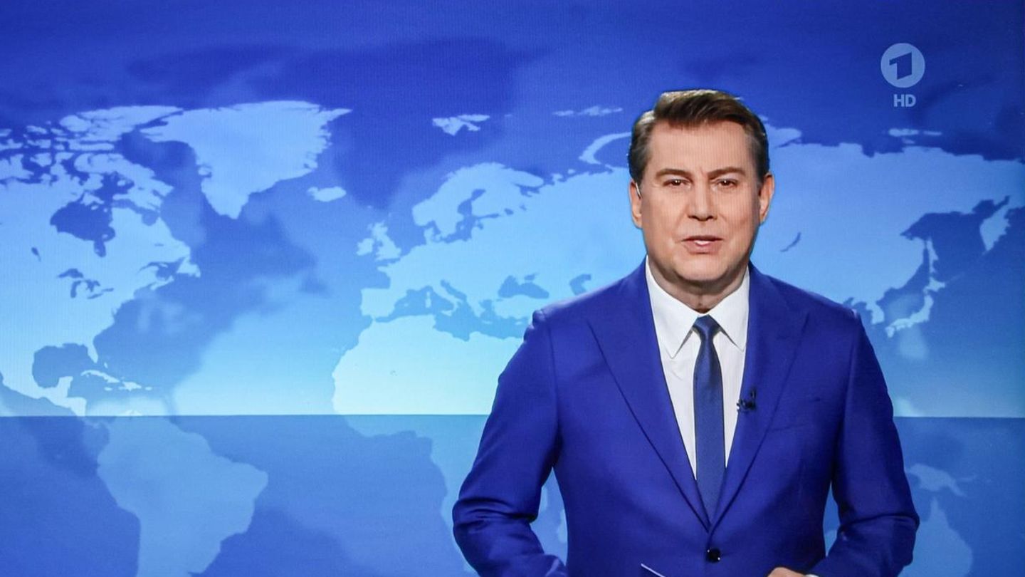 "Tagesschau"-Chefsprecher Jens Riewa tritt auch regelmäßig in den "Tagesthemen" auf