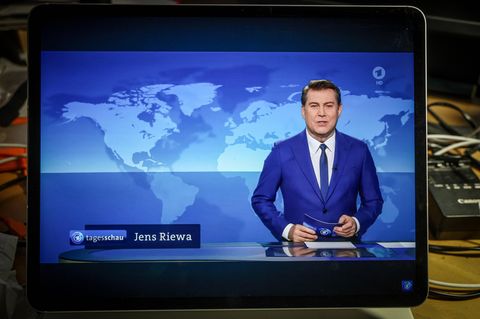 "Tagesschau"-Chefsprecher Jens Riewa tritt auch regelmäßig in den "Tagesthemen" auf