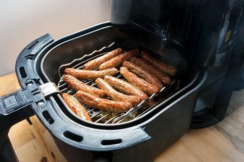 Bratwurst im Airfryer.
