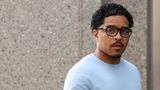 Justin Dior Combs auf den Weg zum Gericht