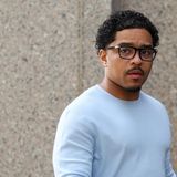 Justin Dior Combs auf den Weg zum Gericht