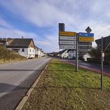 Wegweiser zur Autobahn A1