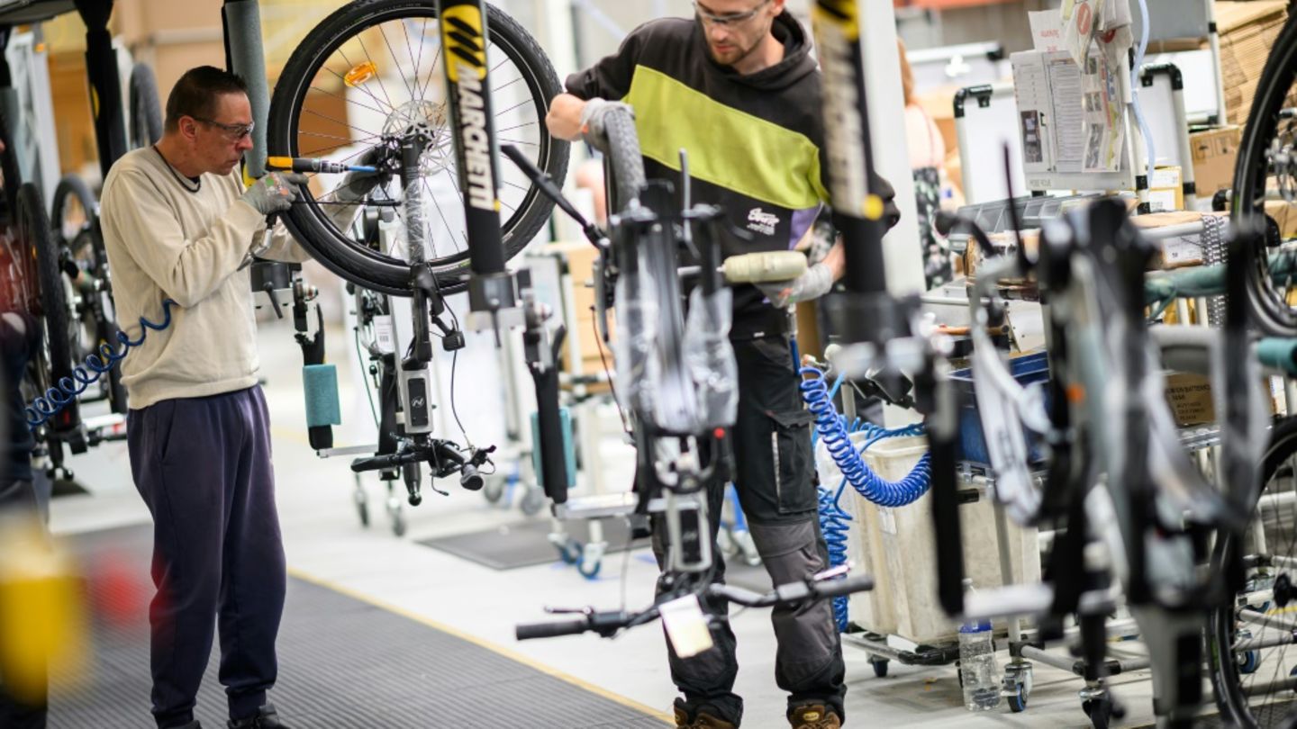 Fahrradfabrik in Frankreich