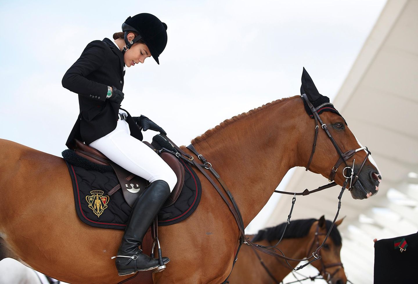 Reiten: Charlotte Casiraghi reitet Ad Troy am ersten Tag der Global Champions Tour