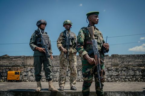M23-Kämpfer in Goma