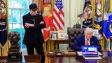 Elon Musk und Donald Trump im Oval Office