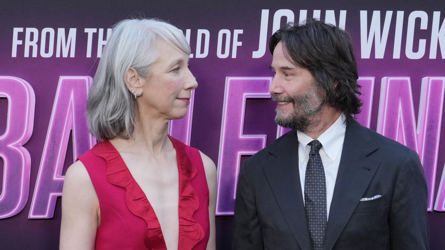 Keanu Reeves and Alexandra Grant: They inspire with a sweet red carpet appearance
