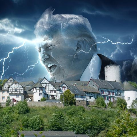 A village is insulted by Donald Trump (assembly)