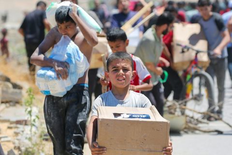 Hilfsgüter-Verteilzentren im Gazastreifen bleiben vorübergehend geschlossen