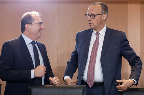 Innenminister Dobrindt und Kanzler Merz