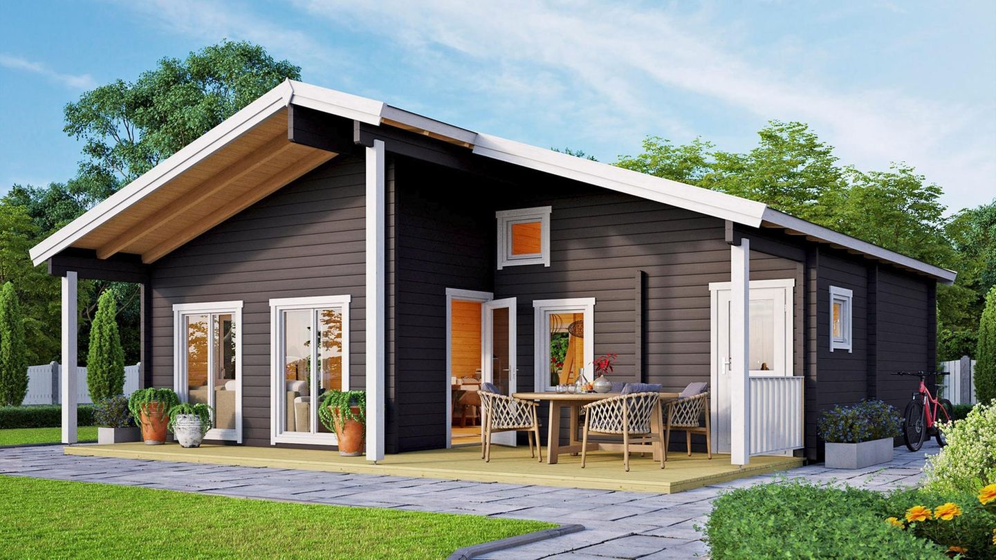 Wochenendhaus aus Holz