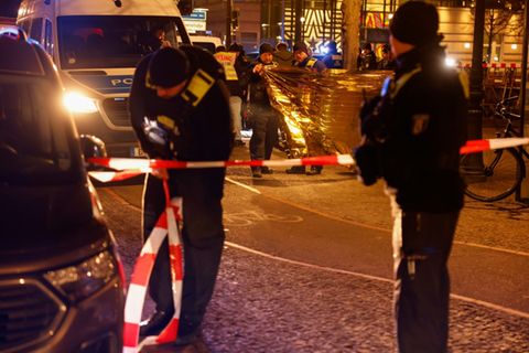 Polizeieinsatz nach Messerangriff in Berlin