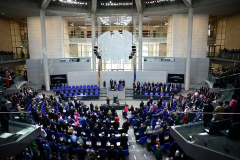Plenum des Bundestags