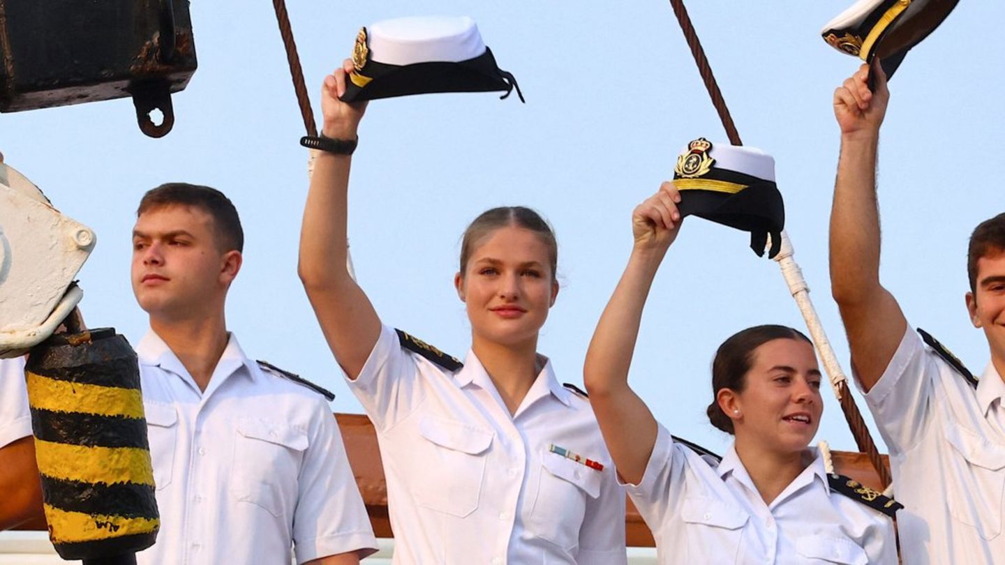 After five months on the high seas: Princess Leonor reaches the Big Apple